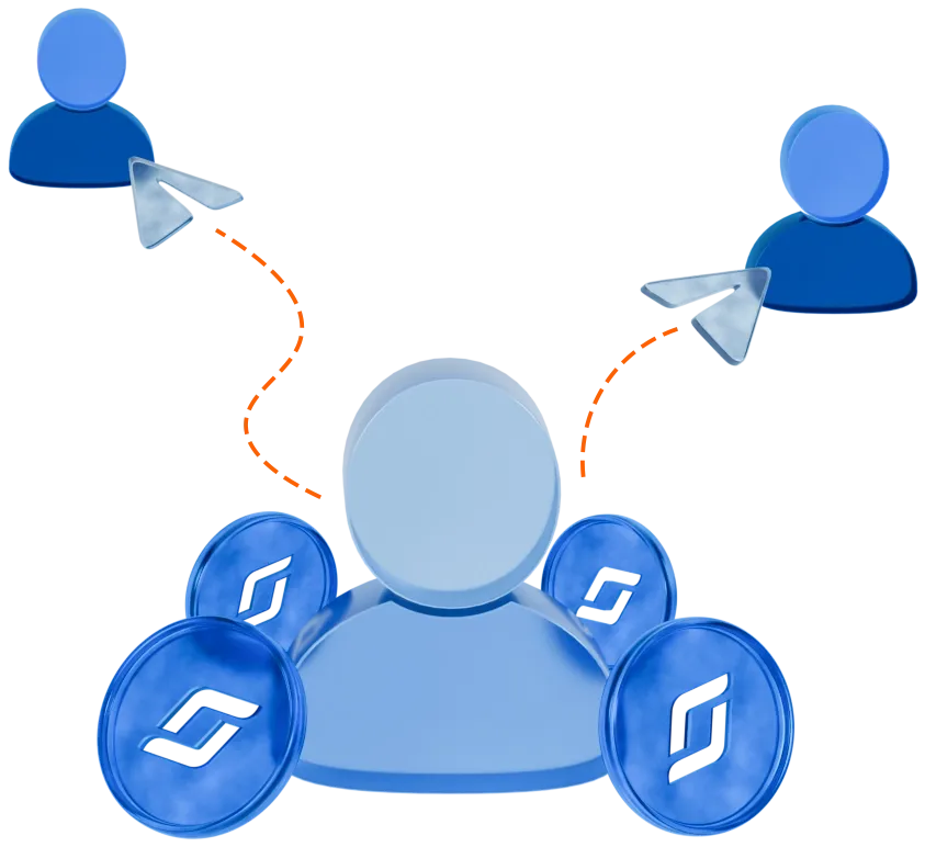 کسب درامد از طریق دعوت دوستان در سرمایکس